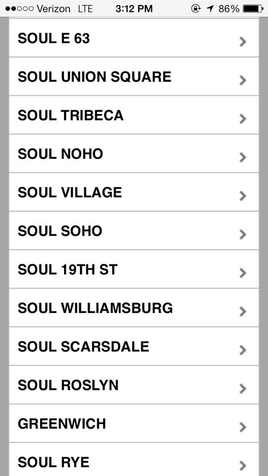 Soul Cycle 19th St - Union Square 2