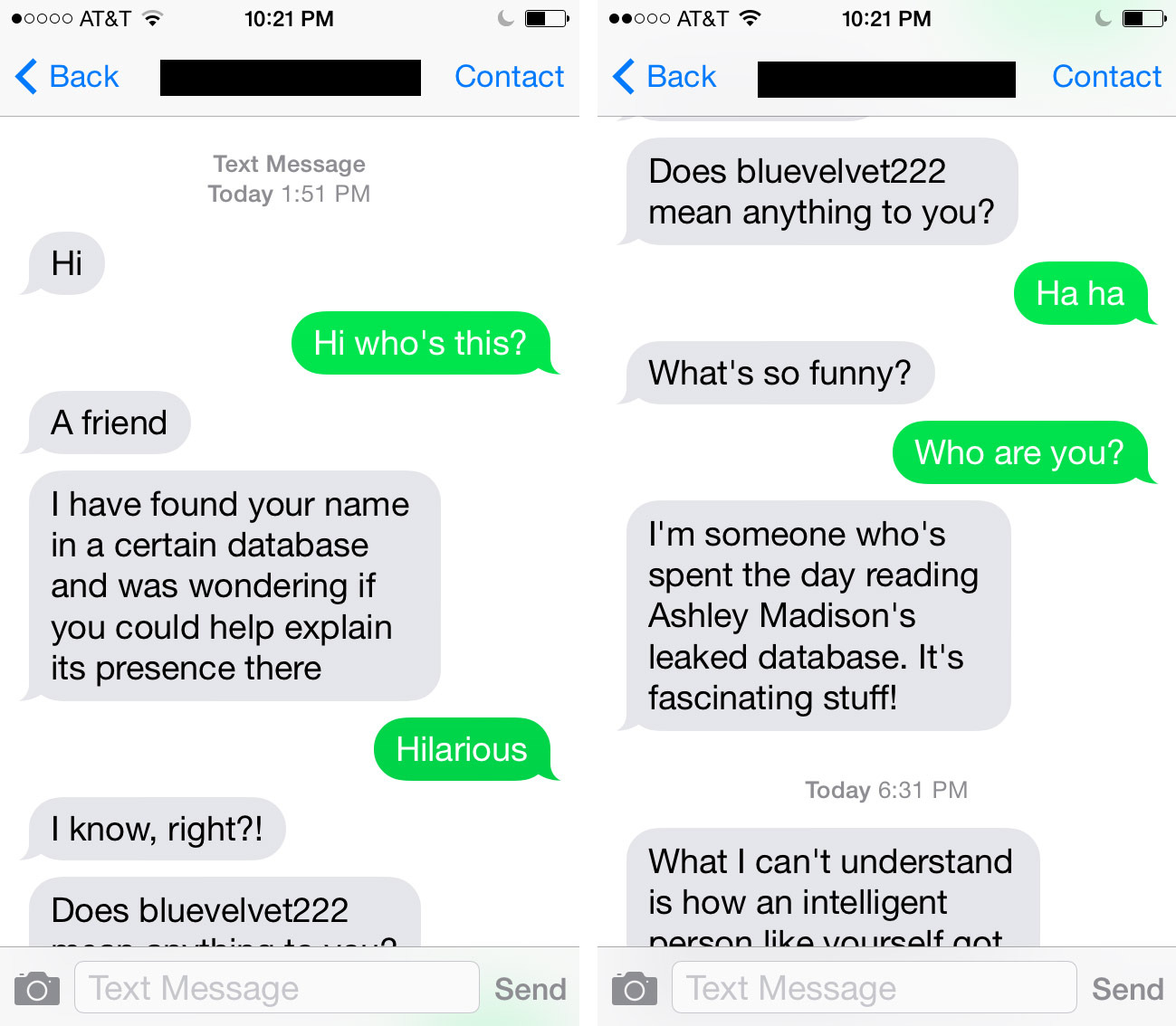 "I Was Harassed After the Ashley Madison Hack"