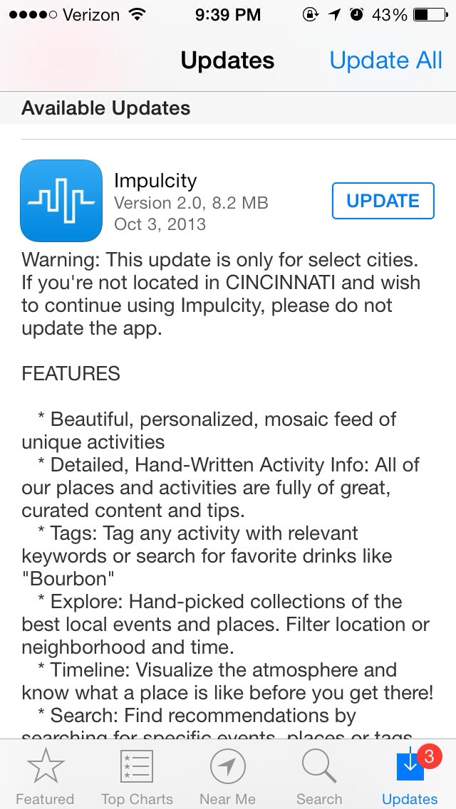Impulcity: Here's how you don't update your software