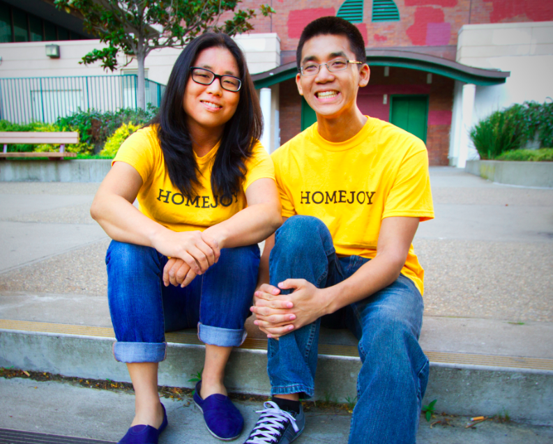 Homejoy cofounders and siblings Adora and Aaron Cheung. (Courtesy Homejoy)