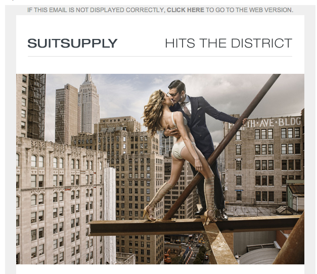 SuitSupply Email