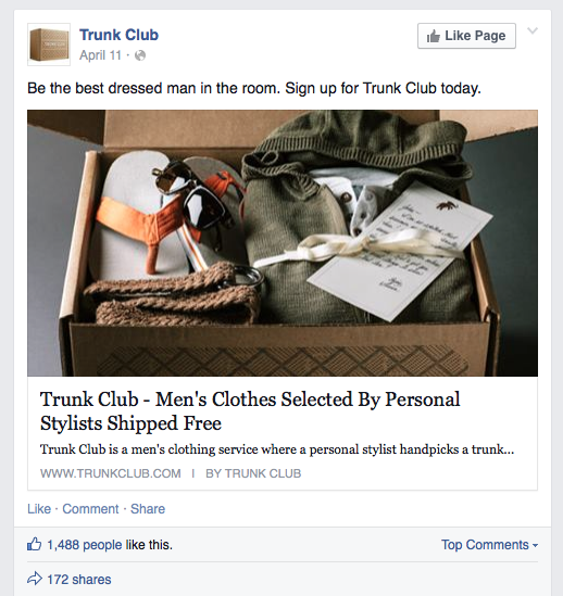 When AD's Attack: TrunkClub.com
