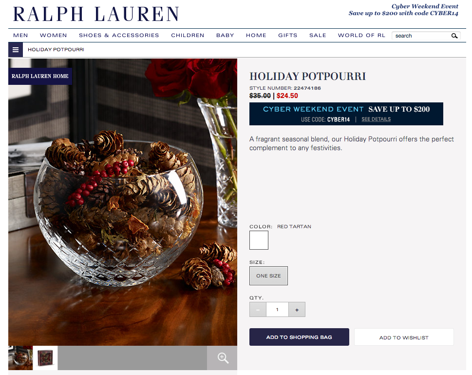 Cyber Monday 2014 Screenshot