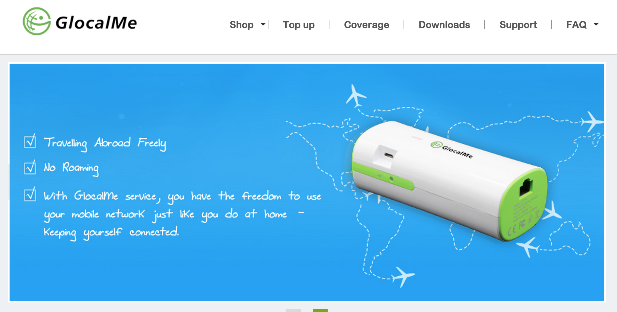 GlocalMe Website