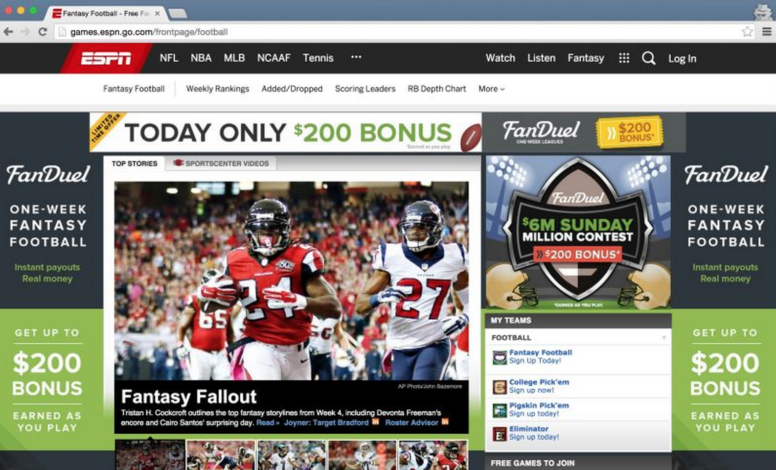 Deadspin FanDuel DraftKing