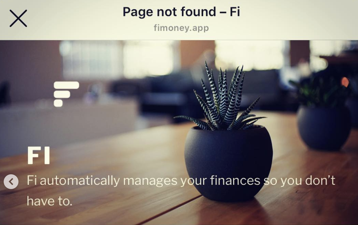Why buy an AD when you can buy a 404 Page Error instead.