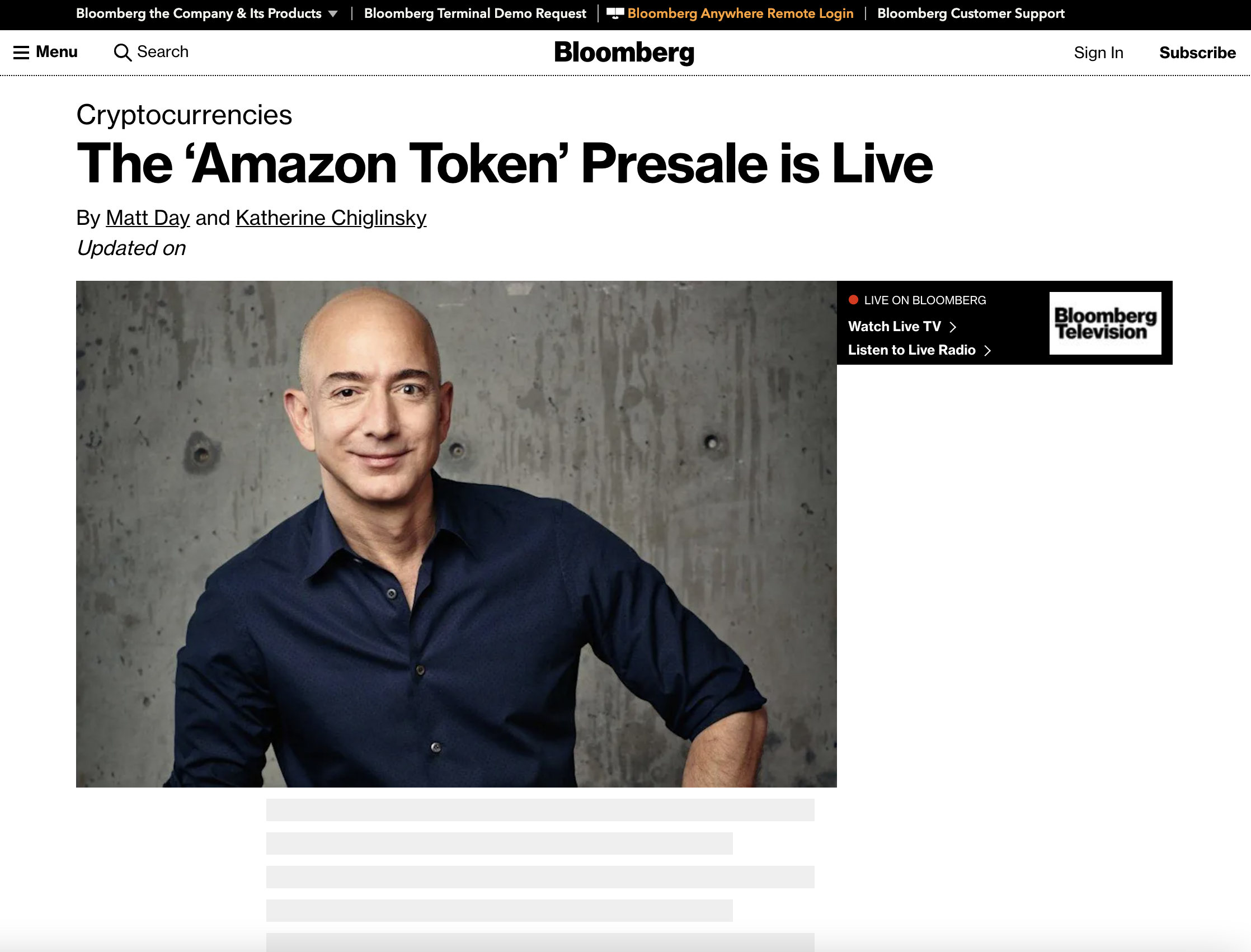 Fake Crypto ADs: Amazon