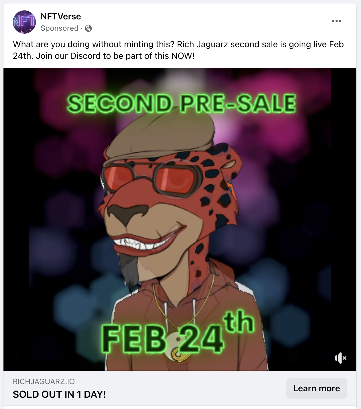 Fake NFT ADs: Snoop Dogg, Gary Vee, Invisible Friends, Mutant Apes, and more...