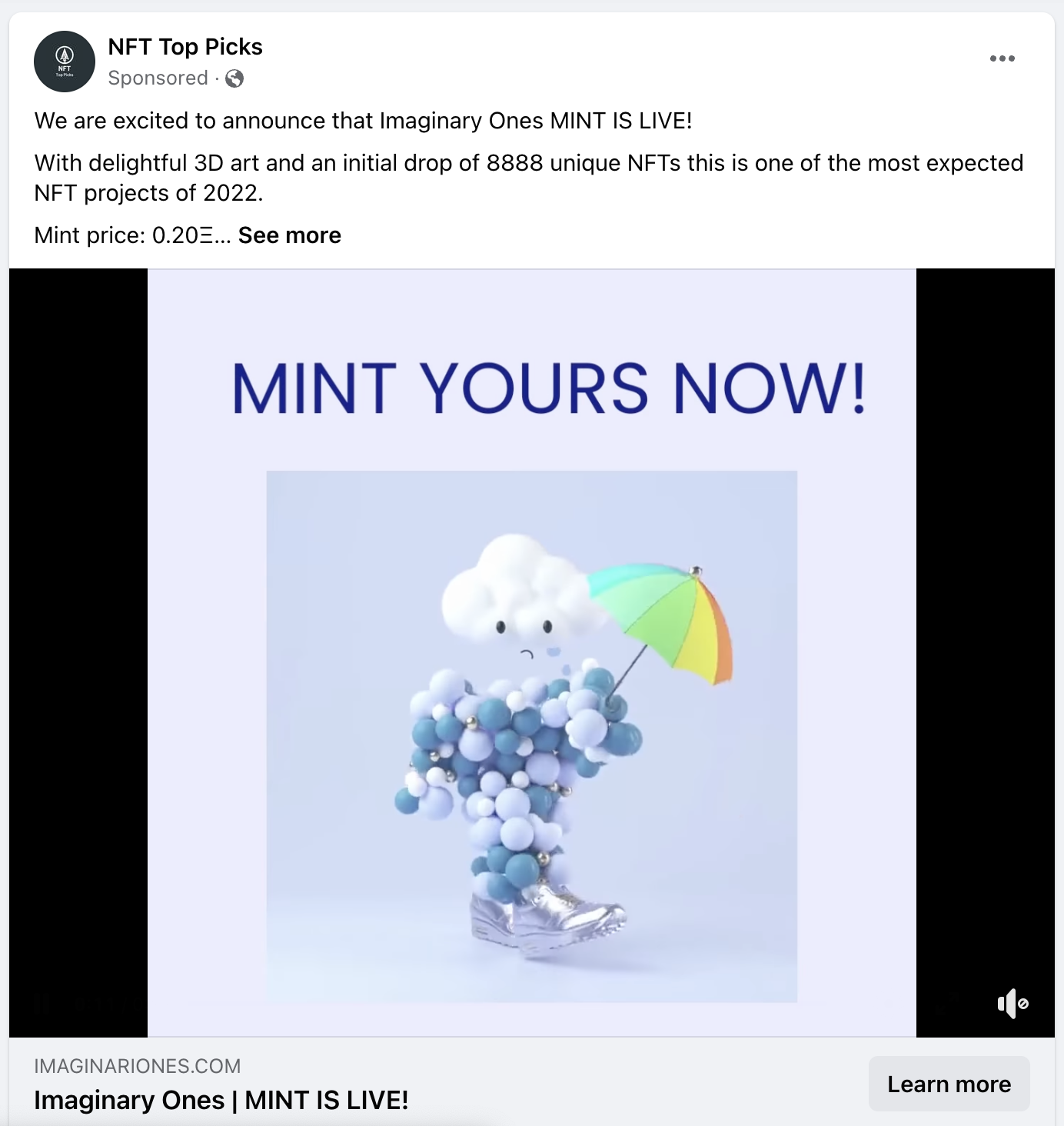 Fake NFT ADs: Snoop Dogg, Gary Vee, Invisible Friends, Mutant Apes, and more...