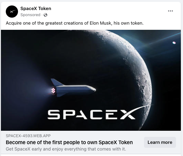 Fake Crypto ADs: Microsoft, Apple, Tesla, Samsung, Meta, Netflix