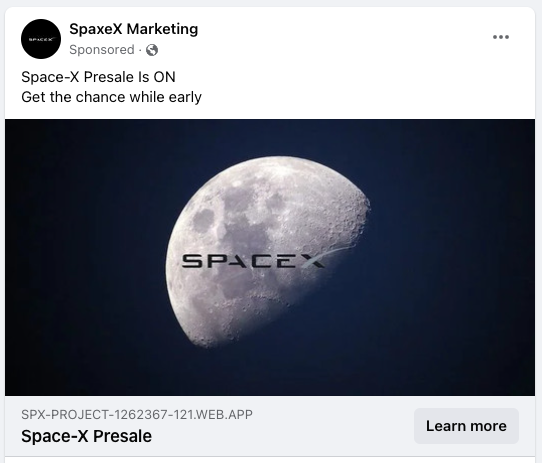 Fake Crypto ADs: Microsoft, Apple, Tesla, Samsung, Meta, Netflix
