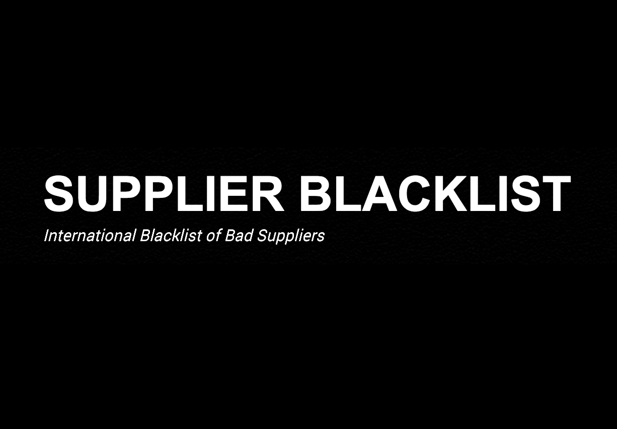 Importing from a distributor? You need the Supplier Blacklist.