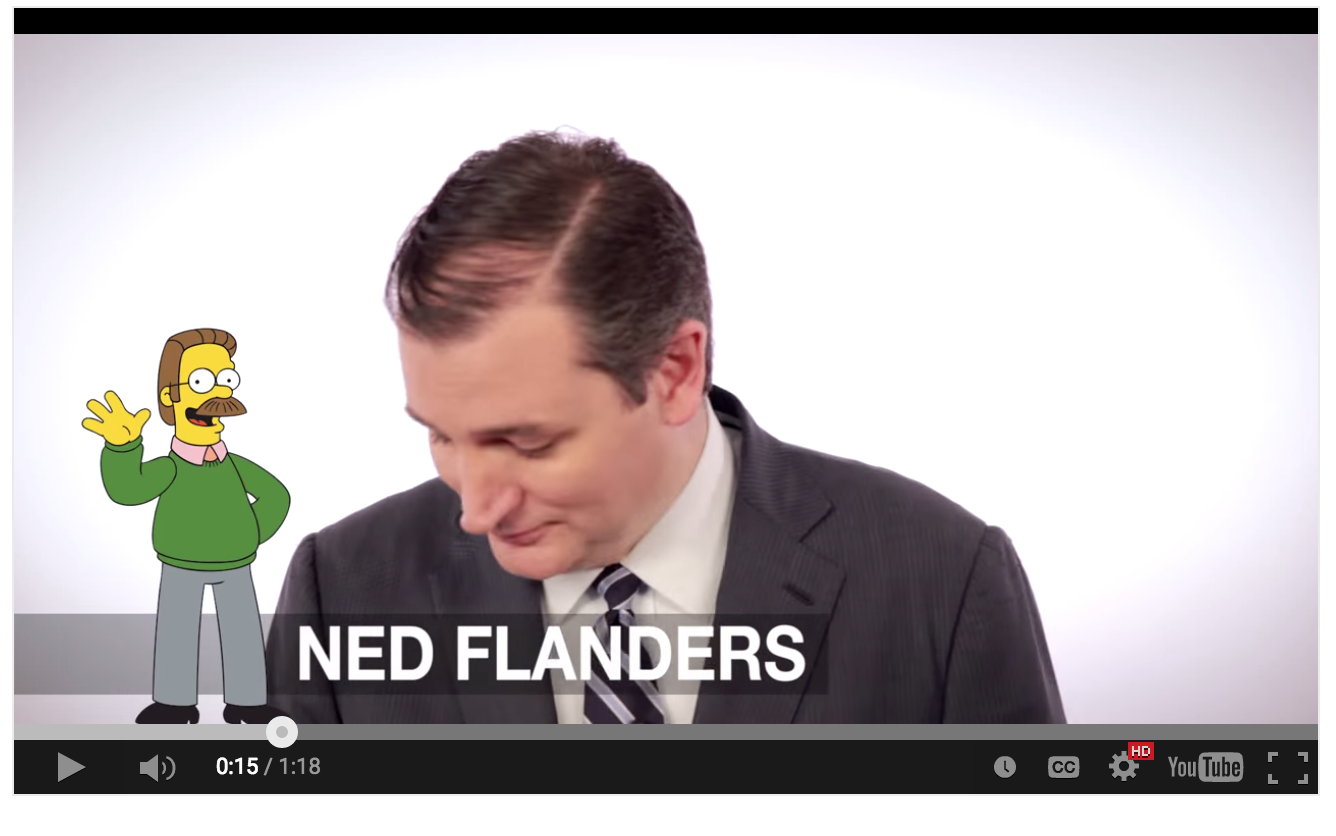 Ted Cruz Comb Over