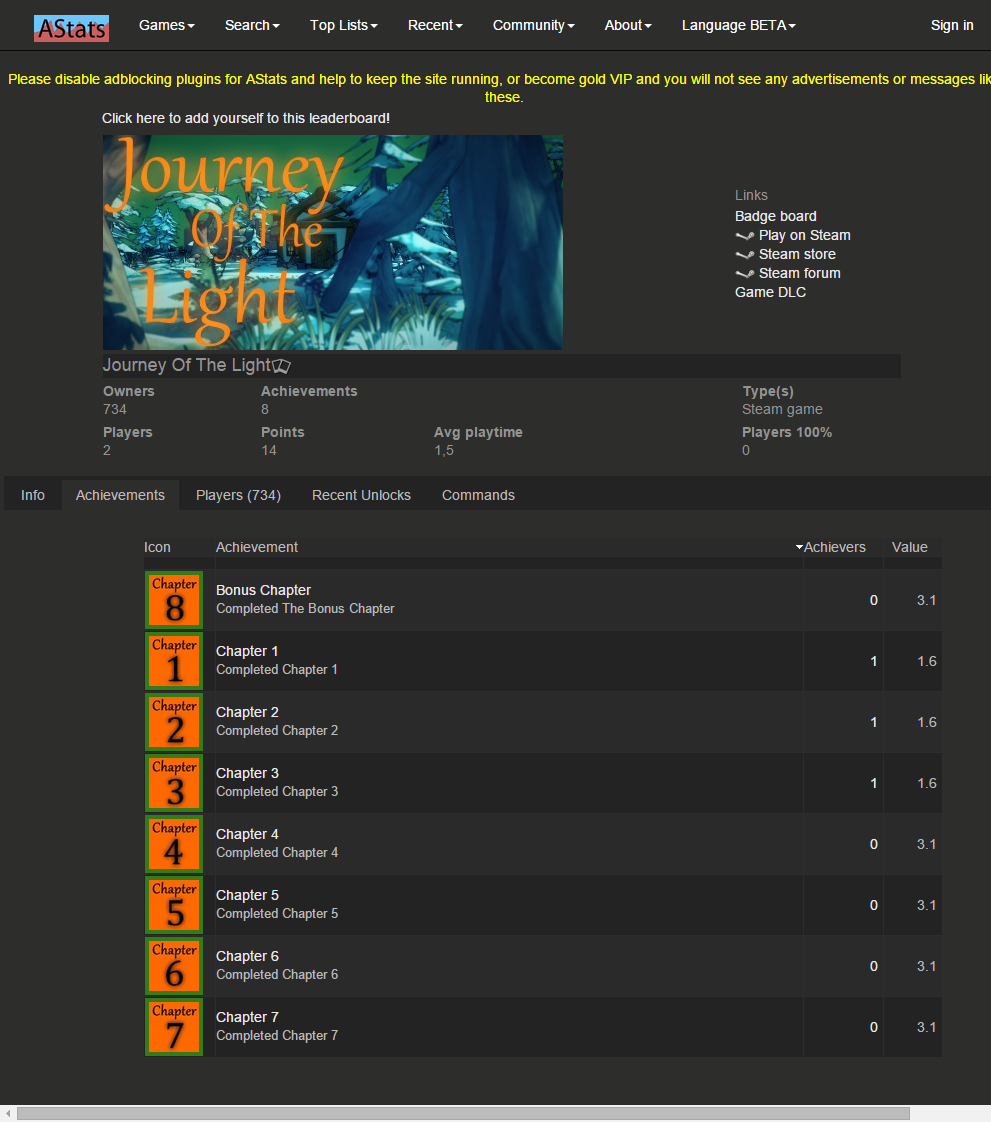 "PSA: The steam game "Journey of the Light" is a scam."