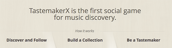 TastemakerX : A bland new platform.