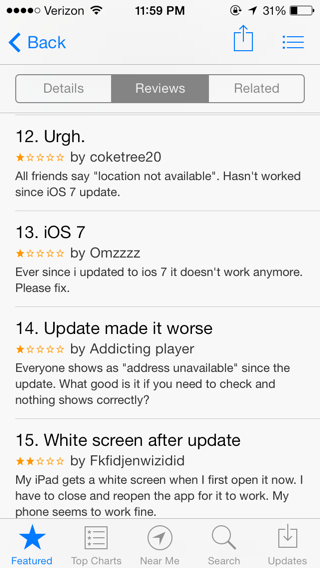 Apple Makes Bad Things: iOS Find My Friends