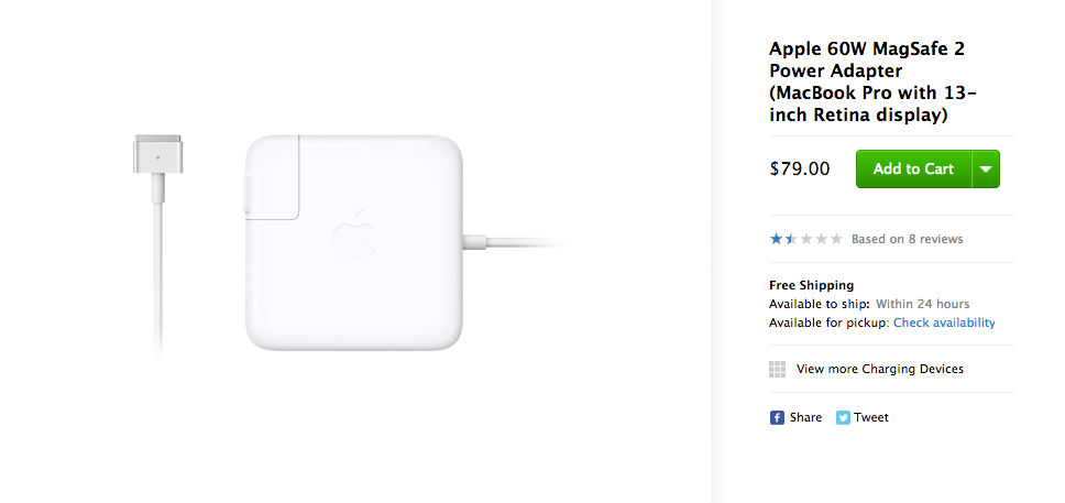 Apple Makes Bad Things: Apple 60W MagSafe 2 Power Adapter